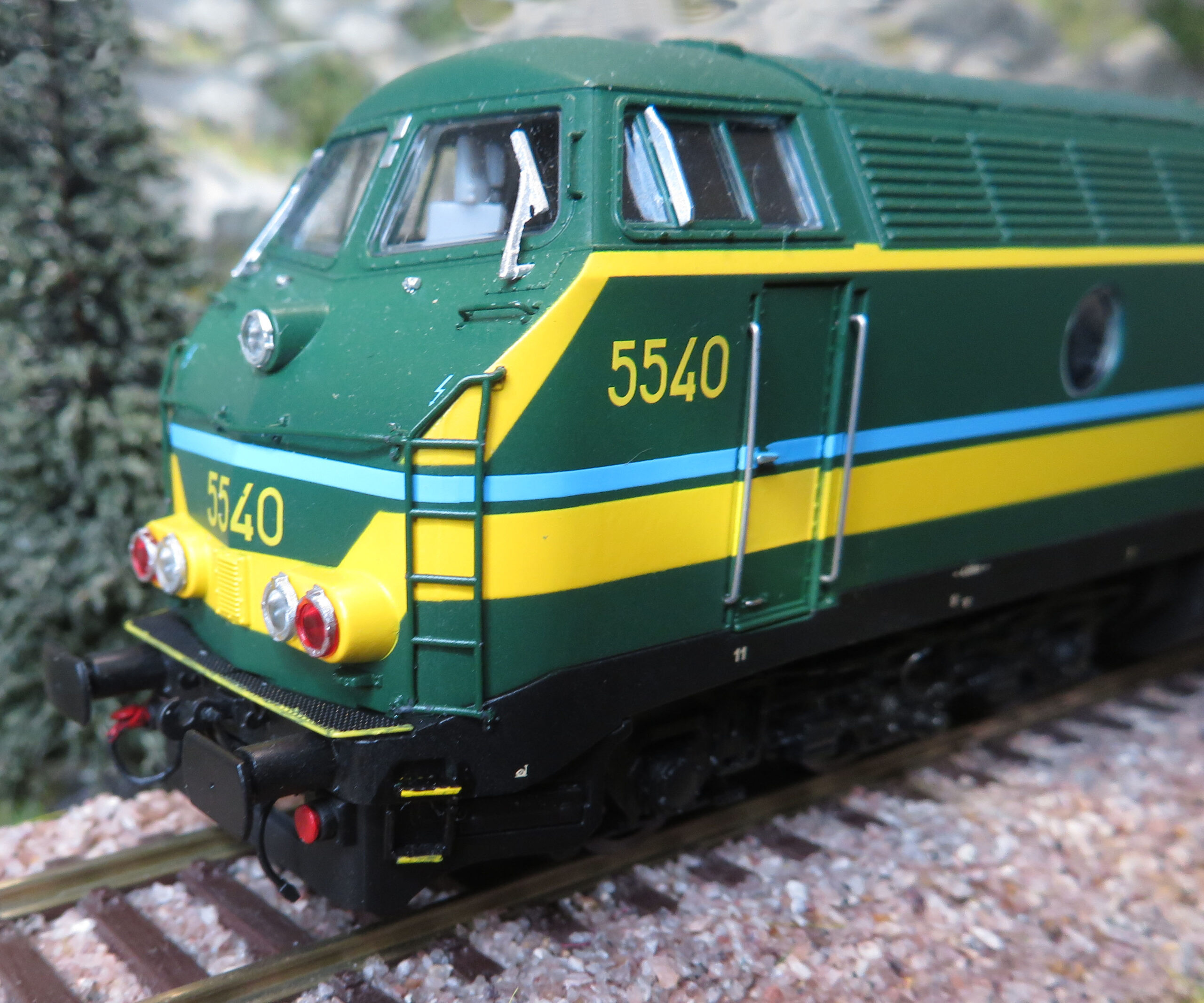 Lok 5540 der SNCB